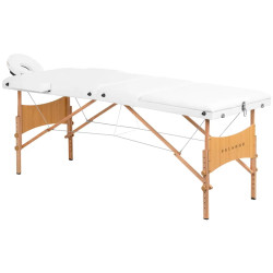 Masa pentru masaj Balance Lux 3 Segment 155281 (White/Natural) Thumb