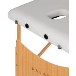 Masa pentru masaj Balance Lux 3 Segment 155281 (White/Natural) Thumb