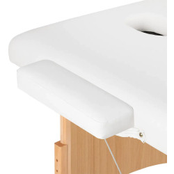 Masa pentru masaj Balance Lux 3 Segment 155281 (White/Natural) Thumb