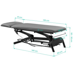 Массажный стол Balance Novus 2 155373 (Grey/Black) Thumb