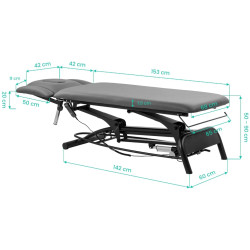 Массажный стол Balance Novus 4 155374 (Grey/Black) Thumb