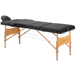 Masă de masaj pliabilă Balance 3 Segment 155277 (Black/Natural) Thumb