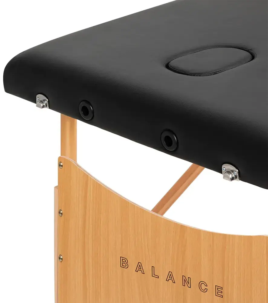 Masă de masaj pliabilă Balance 3 Segment 155277 (Black/Natural) - 15