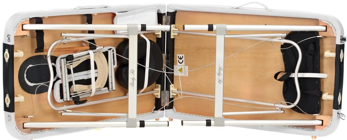 Массажный стол Body-Fit 1034 (Black/White) - 4