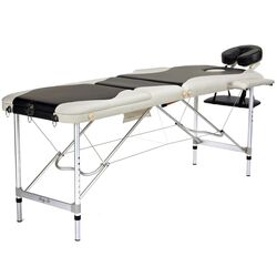 Masa pentru masaj Body-Fit 1038 (Black/White)