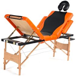 Массажный стол Body-Fit 1045 (Black/Orange) Thumb