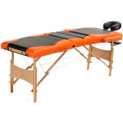 Массажный стол Body-Fit 1045 (Black/Orange)