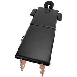 Массажный стол Body-Fit 4087 XXL (Wood/Black) Thumb