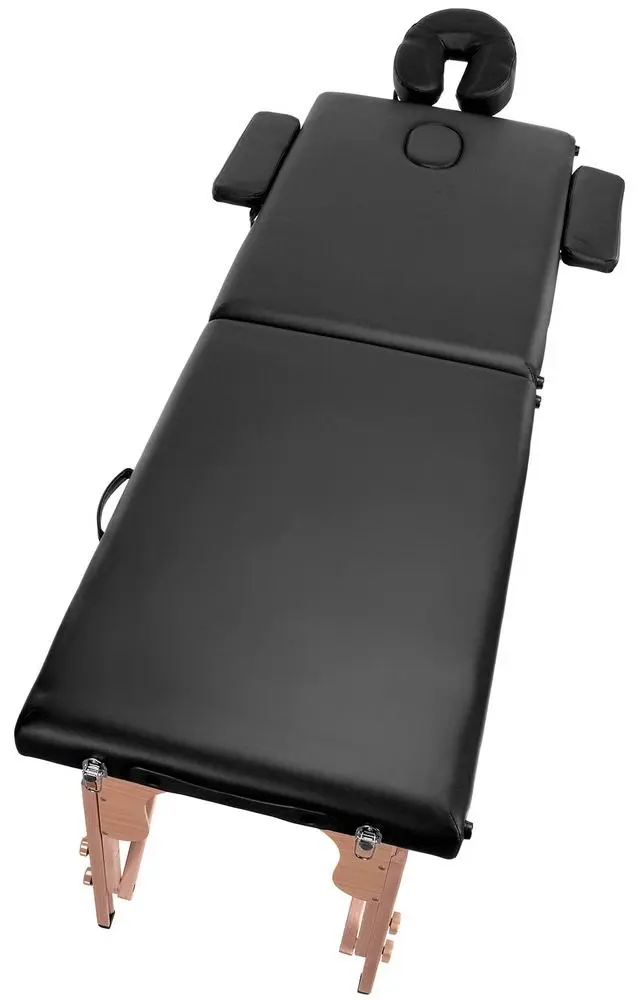 Массажный стол Body-Fit 4087 XXL (Wood/Black)