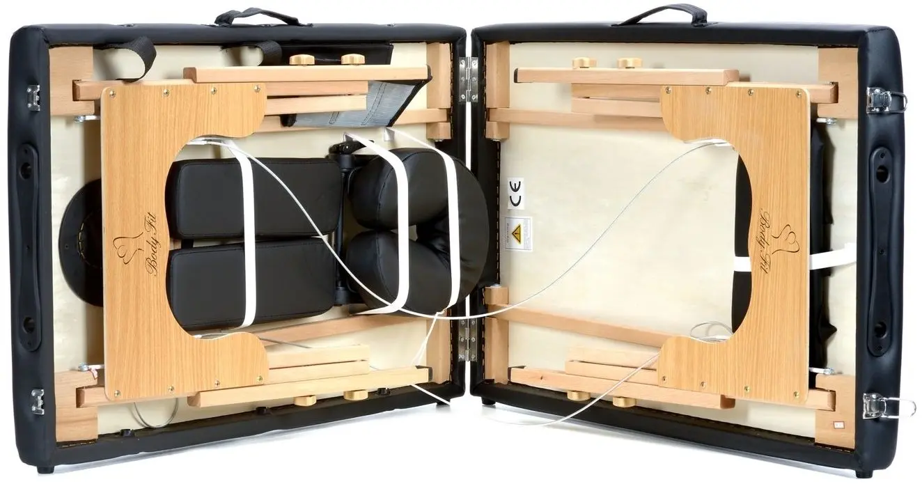 Masa pentru masaj Body-Fit 460 (Black/Wood)