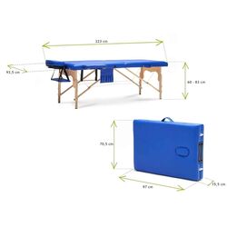 Masa pentru masaj Body-Fit 579 (Blue) Thumb