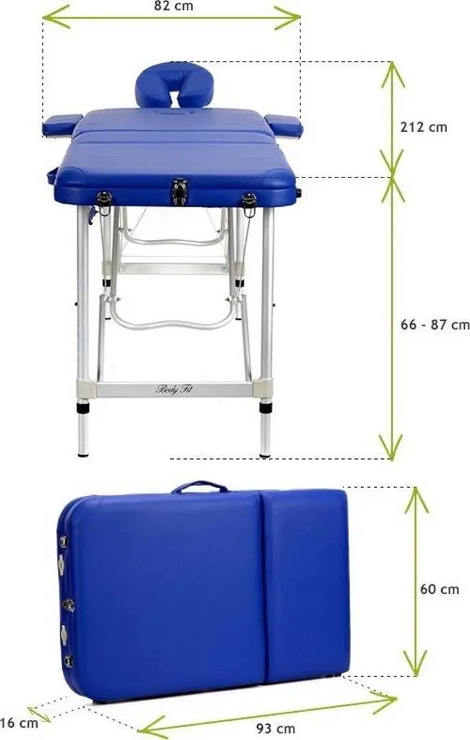 Masa pentru masaj Body-Fit 598 (Blue)