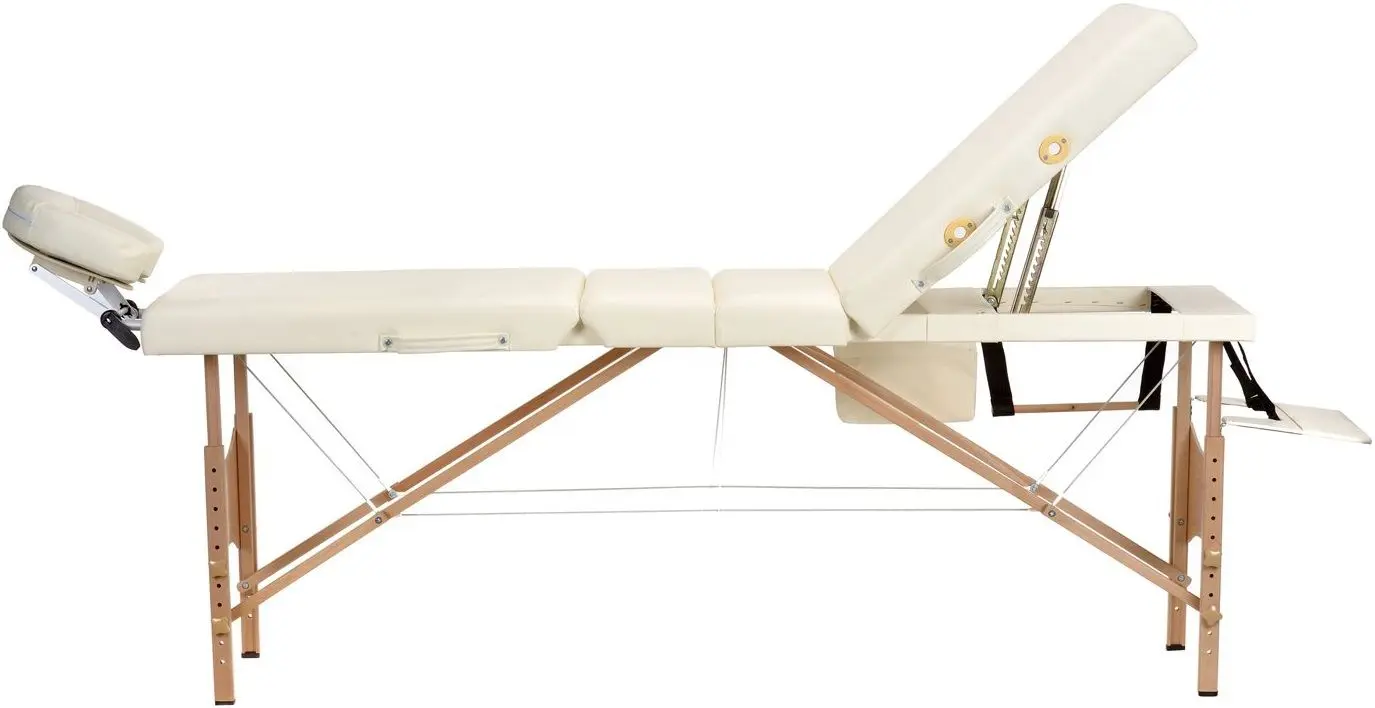 Masa de masaj Body-Fit 642 (Ivory/Wood)