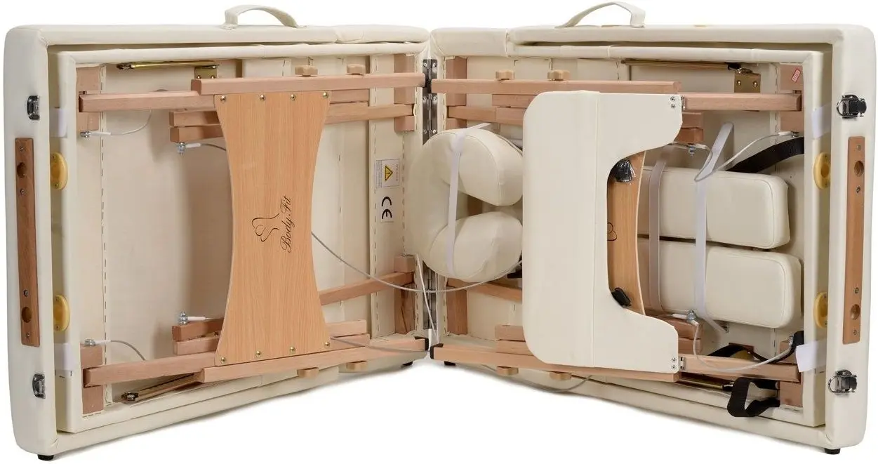 Masa de masaj Body-Fit 642 (Ivory/Wood)