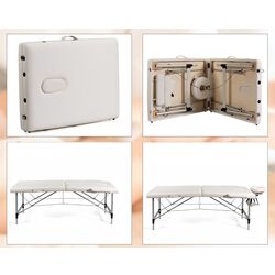 Массажный стол Costway HB87019WH (White) Thumb