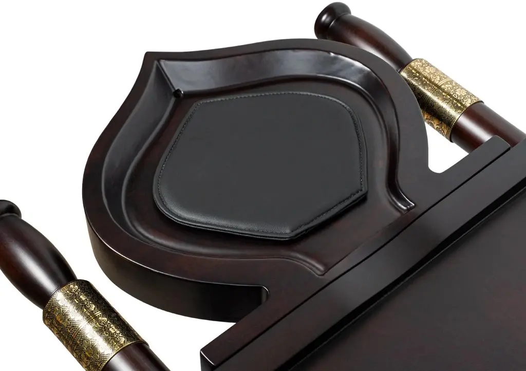 Массажный стол Fabulo Abhyanga (Black/Dark Walnut) - 12