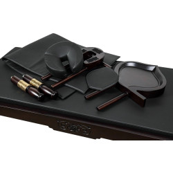 Массажный стол Fabulo Abhyanga (Black/Dark Walnut) Thumb