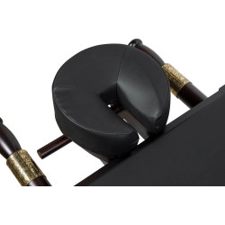 Массажный стол Fabulo Abhyanga (Black/Dark Walnut) Thumb