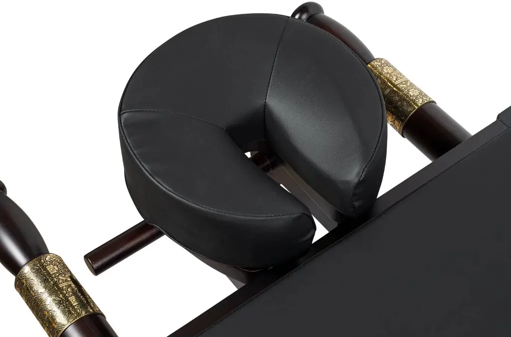Массажный стол Fabulo Abhyanga (Black/Dark Walnut) - 3