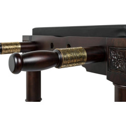 Массажный стол Fabulo Abhyanga (Black/Dark Walnut) Thumb