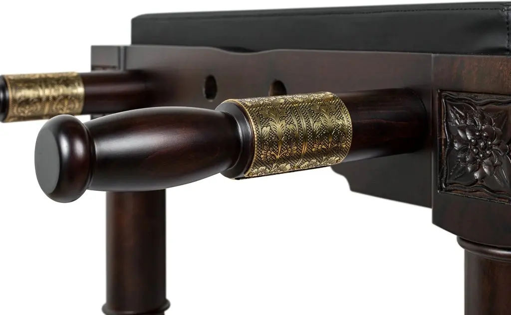 Массажный стол Fabulo Abhyanga (Black/Dark Walnut) - 4