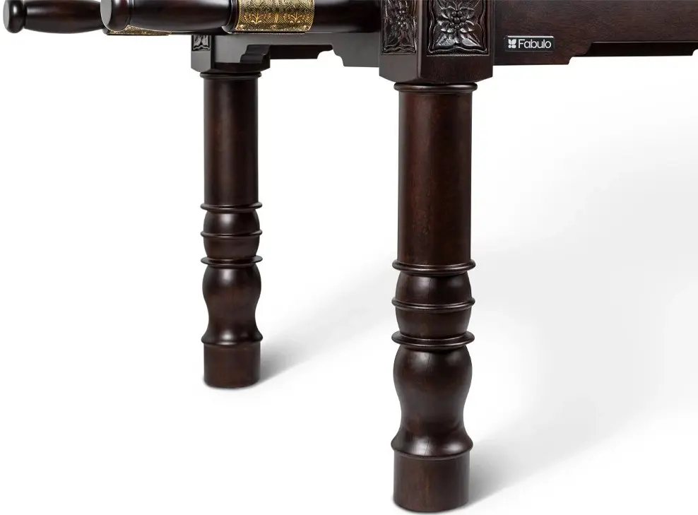 Массажный стол Fabulo Abhyanga (Black/Dark Walnut) - 6