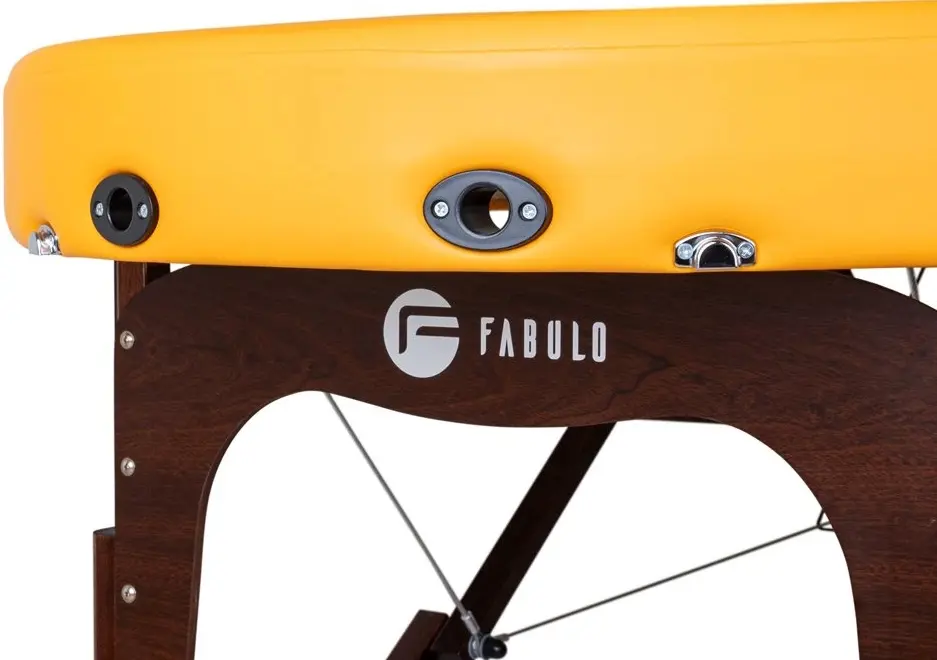 Masa pentru masaj Fabulo Diablo Oval Set (Yellow) - 5