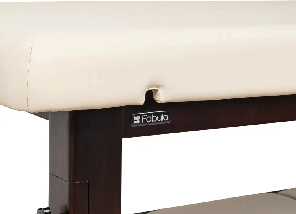 Masa pentru masaj Fabulo Shirodhara (Cream/Dark Walnut) - 15