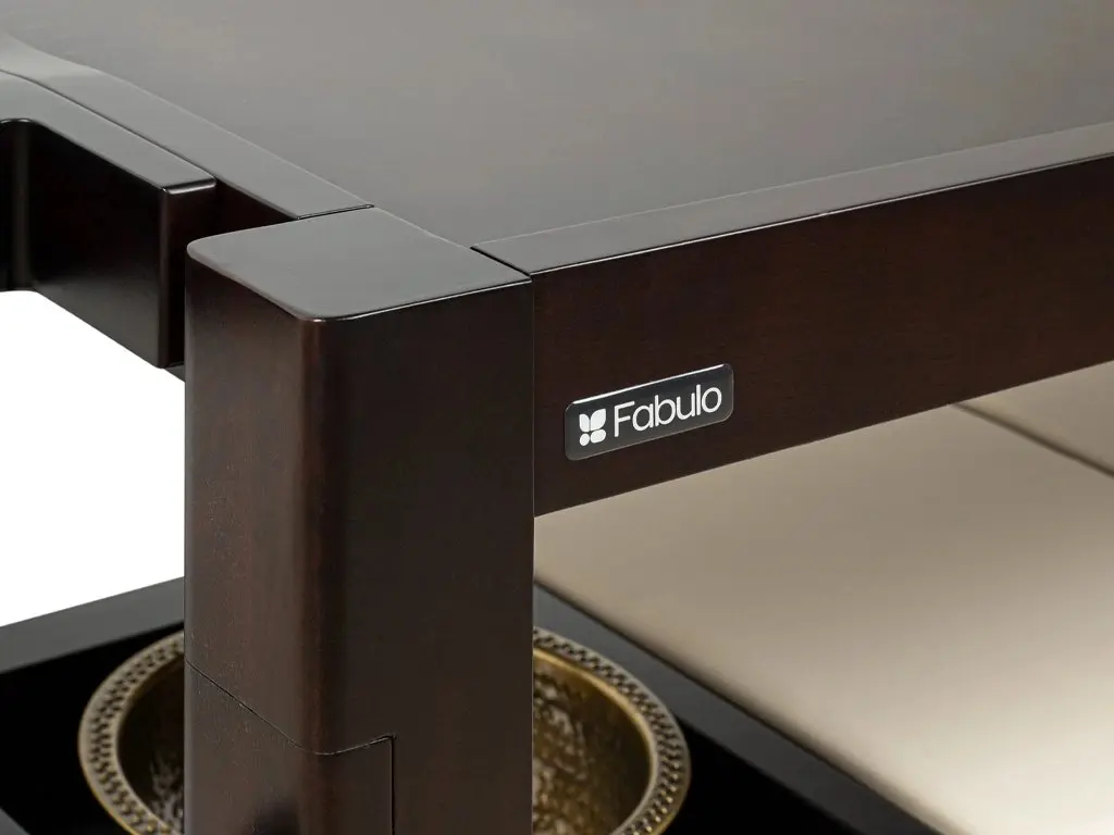 Masa pentru masaj Fabulo Shirodhara (Cream/Dark Walnut) - 13