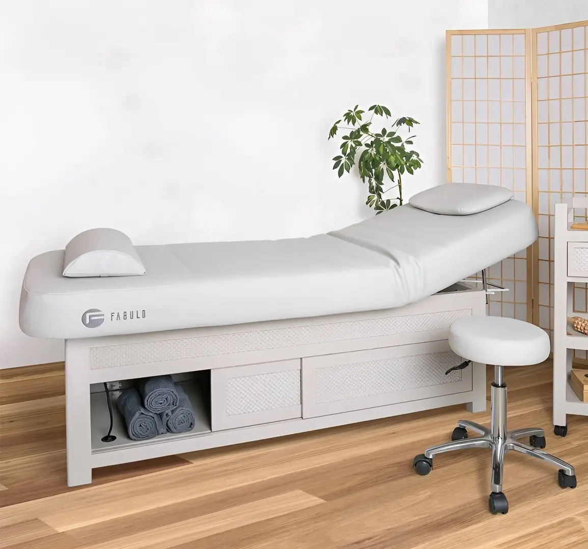 Массажный стол Fabulo Spa Harmony 301 (Light Grey)