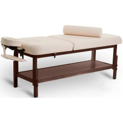 Массажный стол Fabulo Spa Lux V2 Dark Set 76cm (Cream/Brown) Thumb