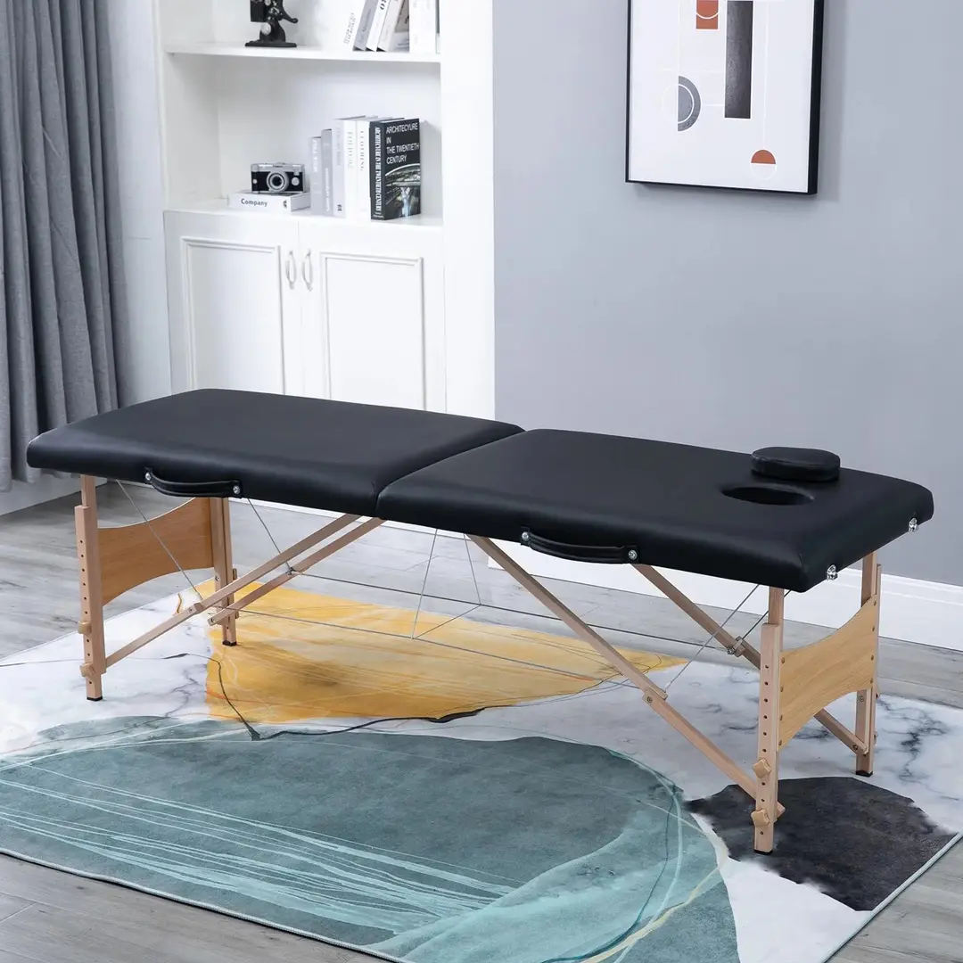 Массажный стол Homcom 503-001 (Black)