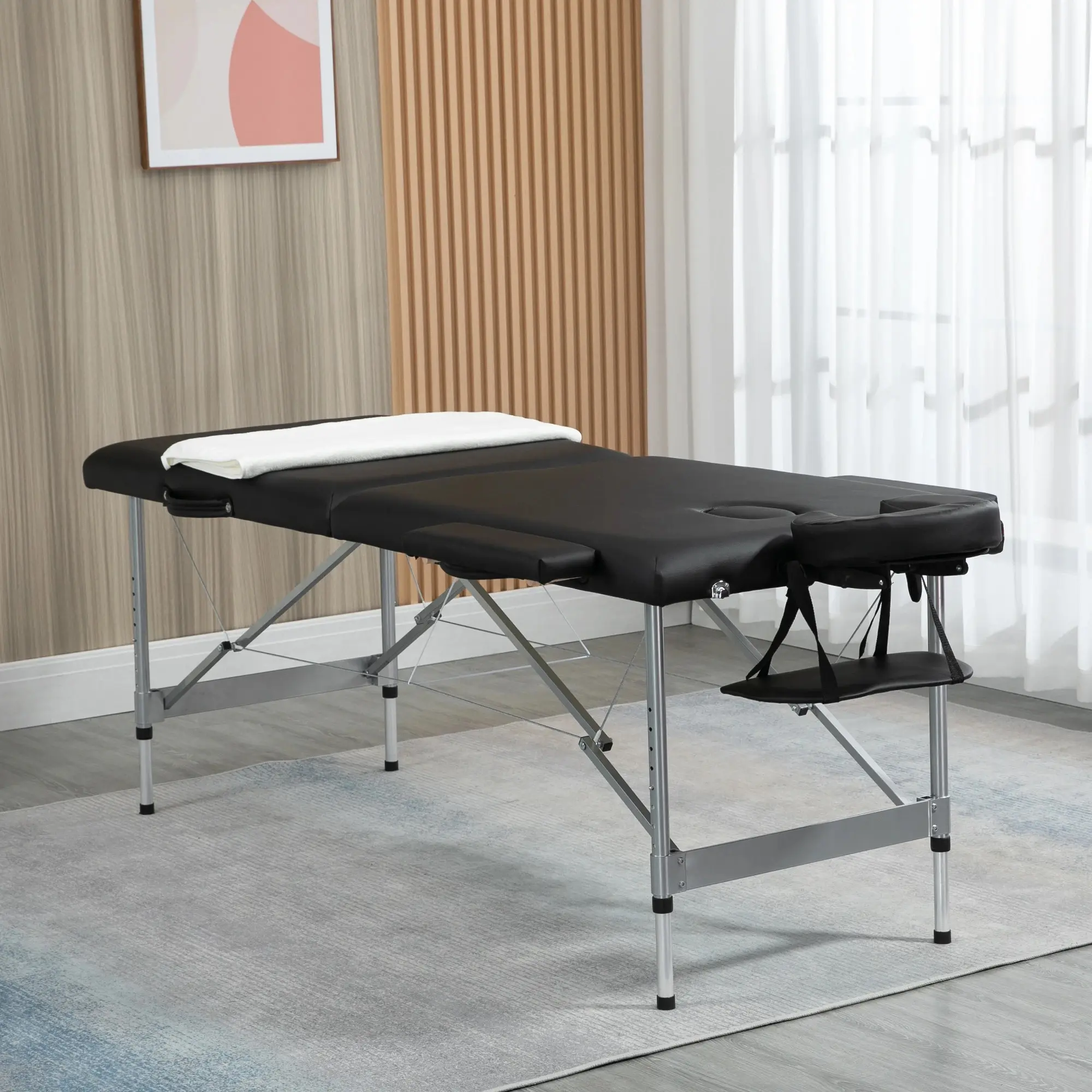 Массажный стол Homcom 503-019V00BK (Black) - 7