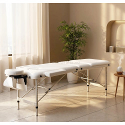 Массажный стол Homcom 700-039WT (White)