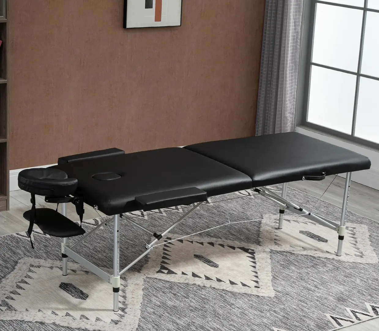 Массажный стол Homcom 700-077BK (Black)