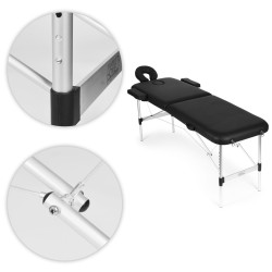 Массажный стол Modern Home BM2724-BC (Black) Thumb