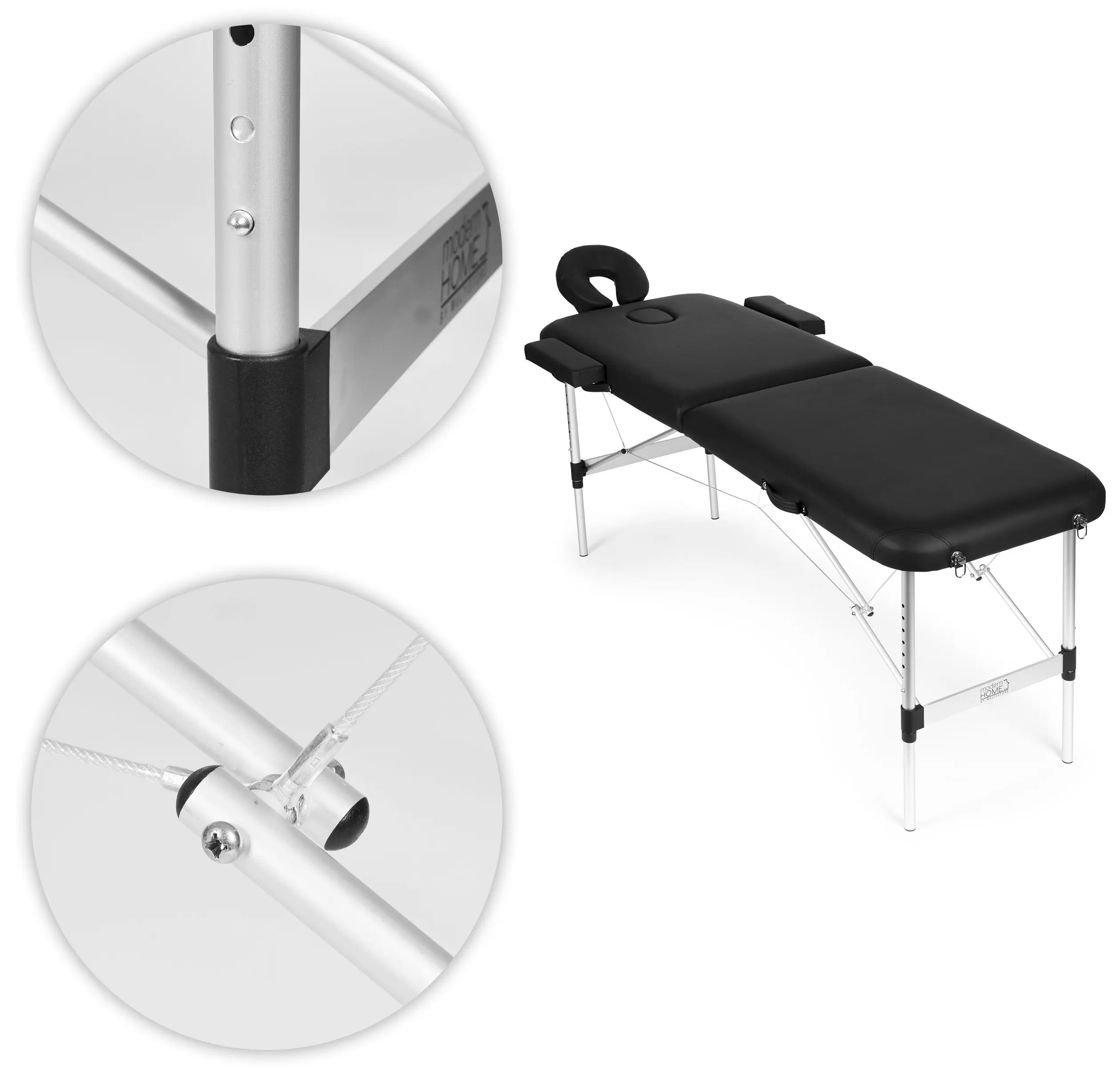 Массажный стол Modern Home BM2724-BC (Black) - 6