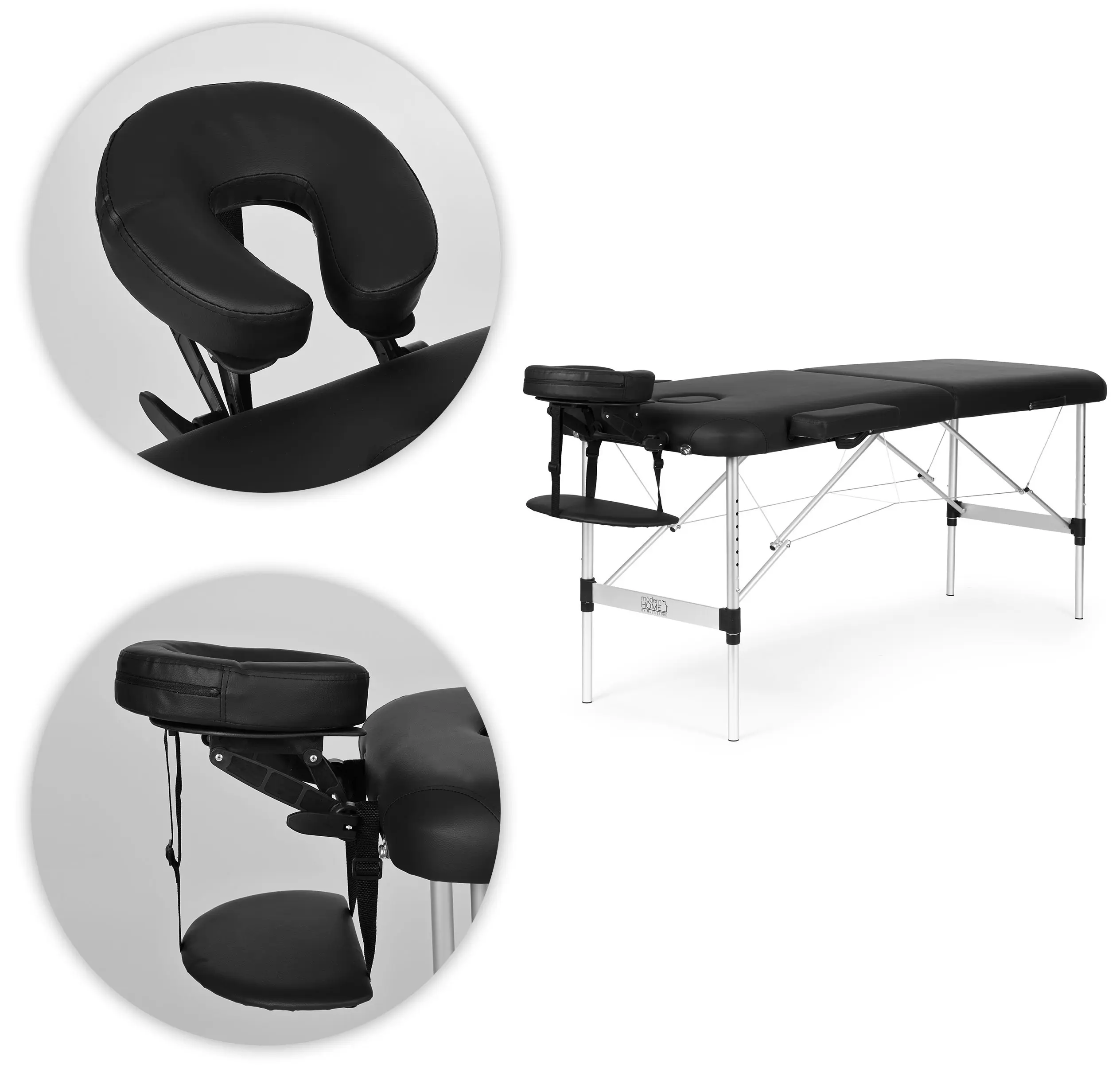 Массажный стол Modern Home BM2724-BC (Black) - 7