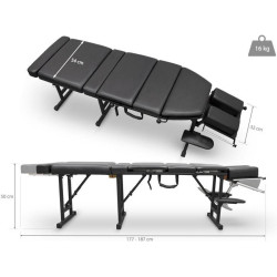 Masa pentru masaj Quirumed 064-PFA2-NE (Black) Thumb