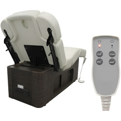 Массажный стол Quirumed 1106-3381B3-E-A413S (White/Brown) Thumb