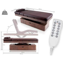 Массажный стол Quirumed 1106-HZ-3815C-A617S (Brown) Thumb