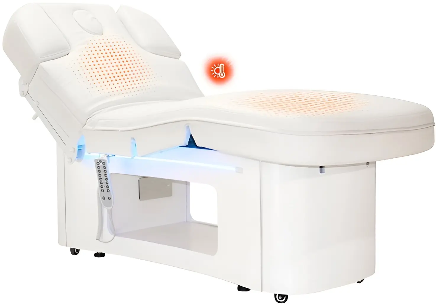 Массажный стол Quirumed 1106-HZ3379D-A014S (White) - 4