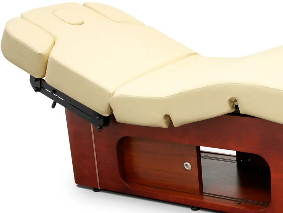 Массажный стол Quirumed 1106-HZ3381B3-A314S (Beige/Brown) - 2