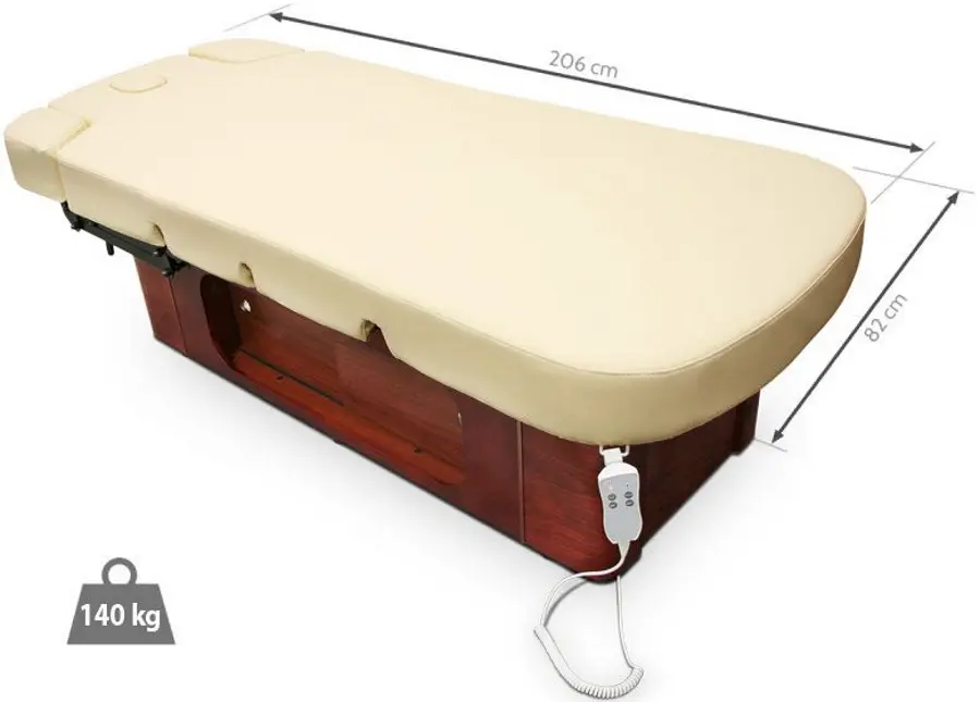 Массажный стол Quirumed 1106-HZ3381B3-A314S (Beige/Brown) - 6