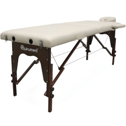 Массажный стол Quirumed 185x60 1248-WZ201-S24-W-2 (White/Brown) Thumb