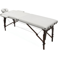 Массажный стол Quirumed 185x60 1248-WZ201-S24-W-2 (White/Brown)