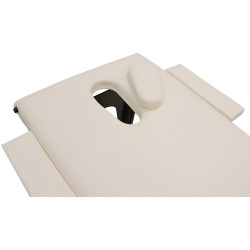 Массажный стол Quirumed 185x60 1248-WZ201-S24-W-2 (White/Brown) Thumb
