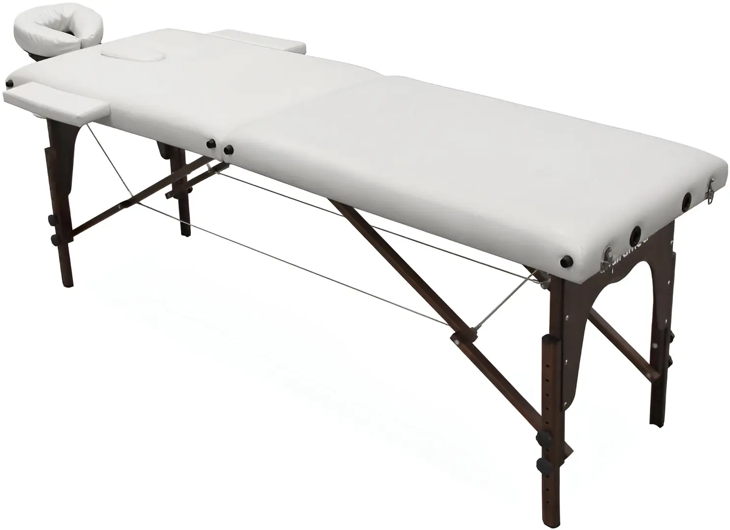 Массажный стол Quirumed 185x60 1248-WZ201-S24-W-2 (White/Brown)