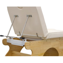 Masa pentru masaj Quirumed 485-RJ-6609-08BL (White/Natural Wood) Thumb