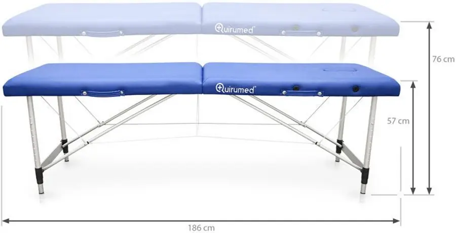 Массажный стол Quirumed Basic 186x60 (Blue) - 4